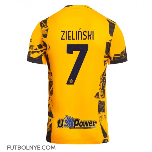 Camiseta Inter Milan Piotr Zielinski #7 Tercera Equipación 2024-25 manga corta